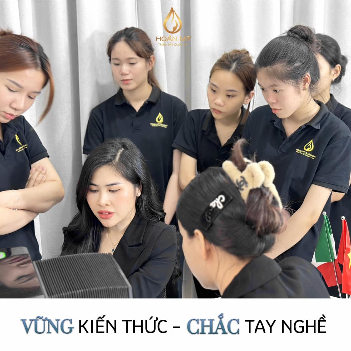 Tham khảo tài liệu học phí và thời gian học các khóa phun tại Học Viện Quốc Tế Hoàn Mỹ