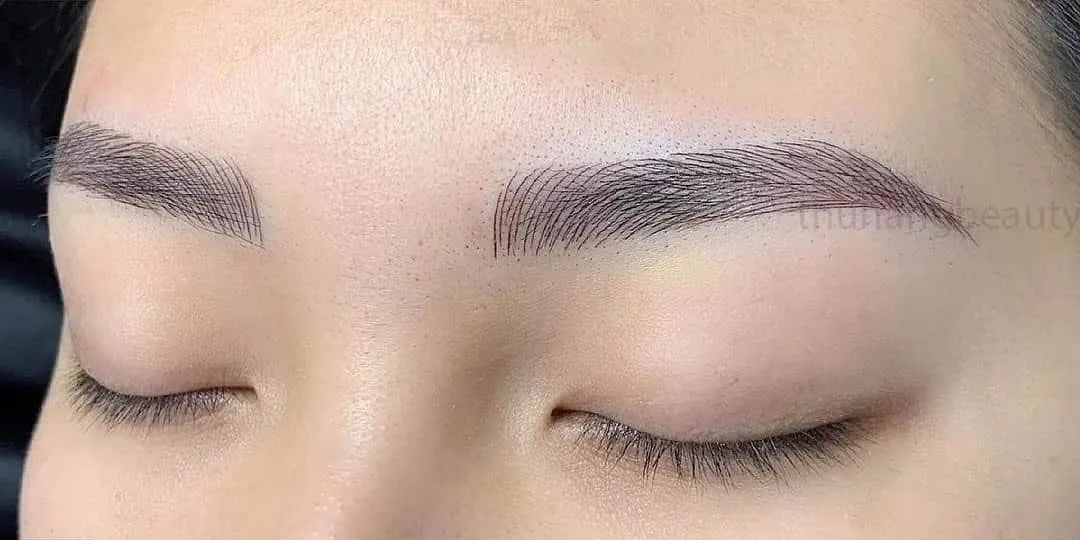 Kỹ thuật phun mày Ombre mang lại đôi lông mày mềm mại, tự nhiên với hiệu ứng đậm nhạt hài hòa