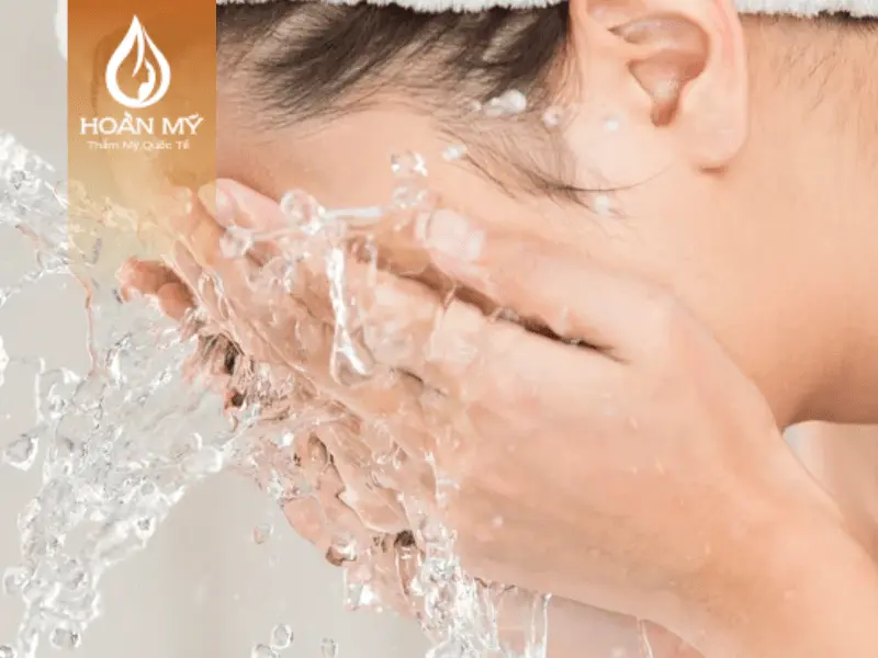 Rửa mặt đúng cách để làn da được làm sạch
