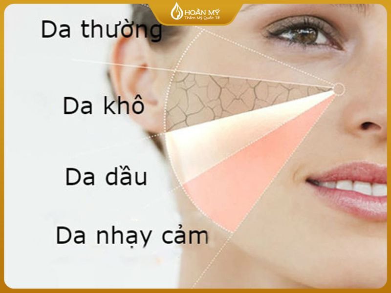 Thực hành phân loại da cho khách hàng: da dầu, da khô, da hỗn hợp, da nhạy cảm – nội dung trọng tâm trong khóa học chăm sóc da cơ bản.