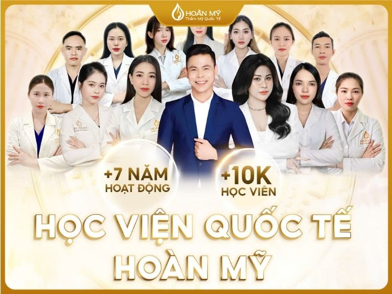 Khóa học chăm sóc da tại Học viện Quốc tế Hoàn Mỹ
