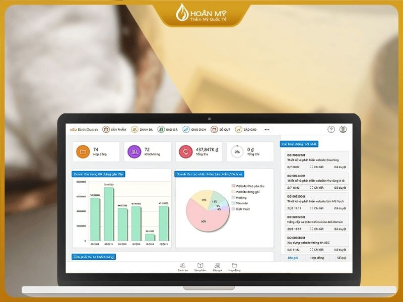 Phần mềm quản lý spa giúp tối ưu vận hành spa