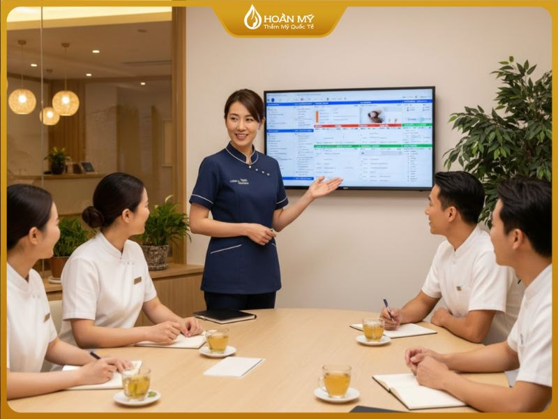 Quản lý nhân sự tại spa