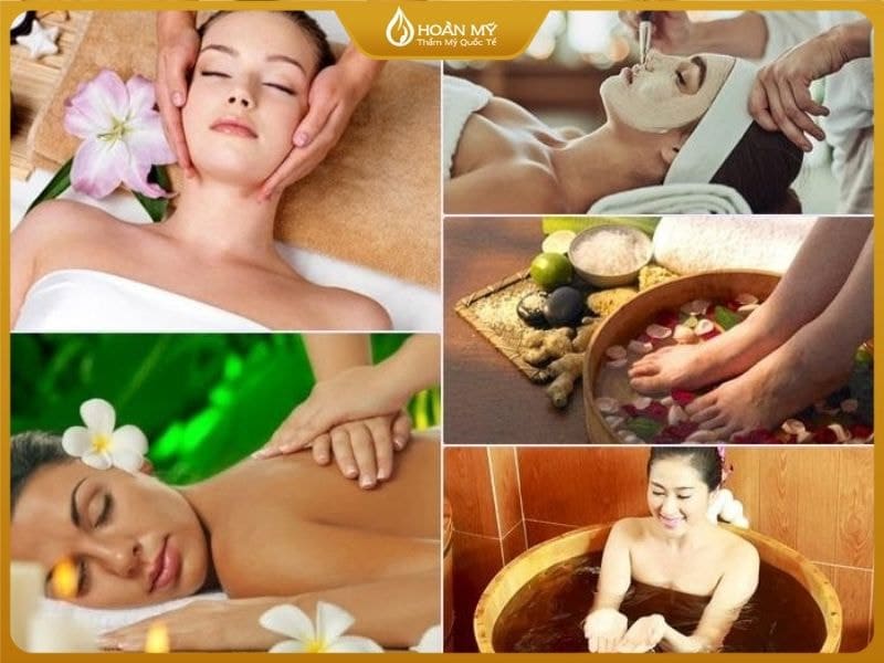 Các dịch vụ phổ biến tại Beauty Spa