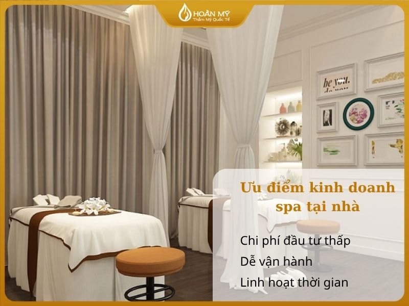 Ưu điểm của mô hình spa tại nhà