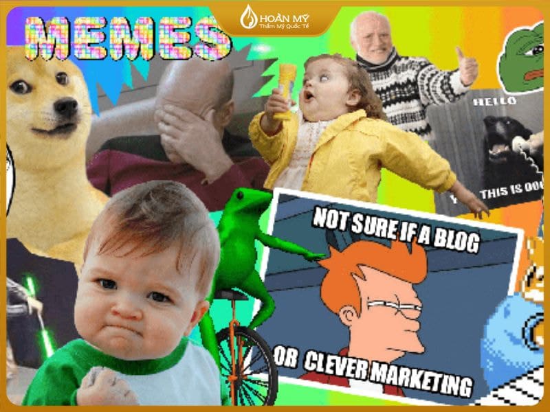 Các dạng viral marketing phổ biến: viral video, dạng meme, hashtag, storytelling