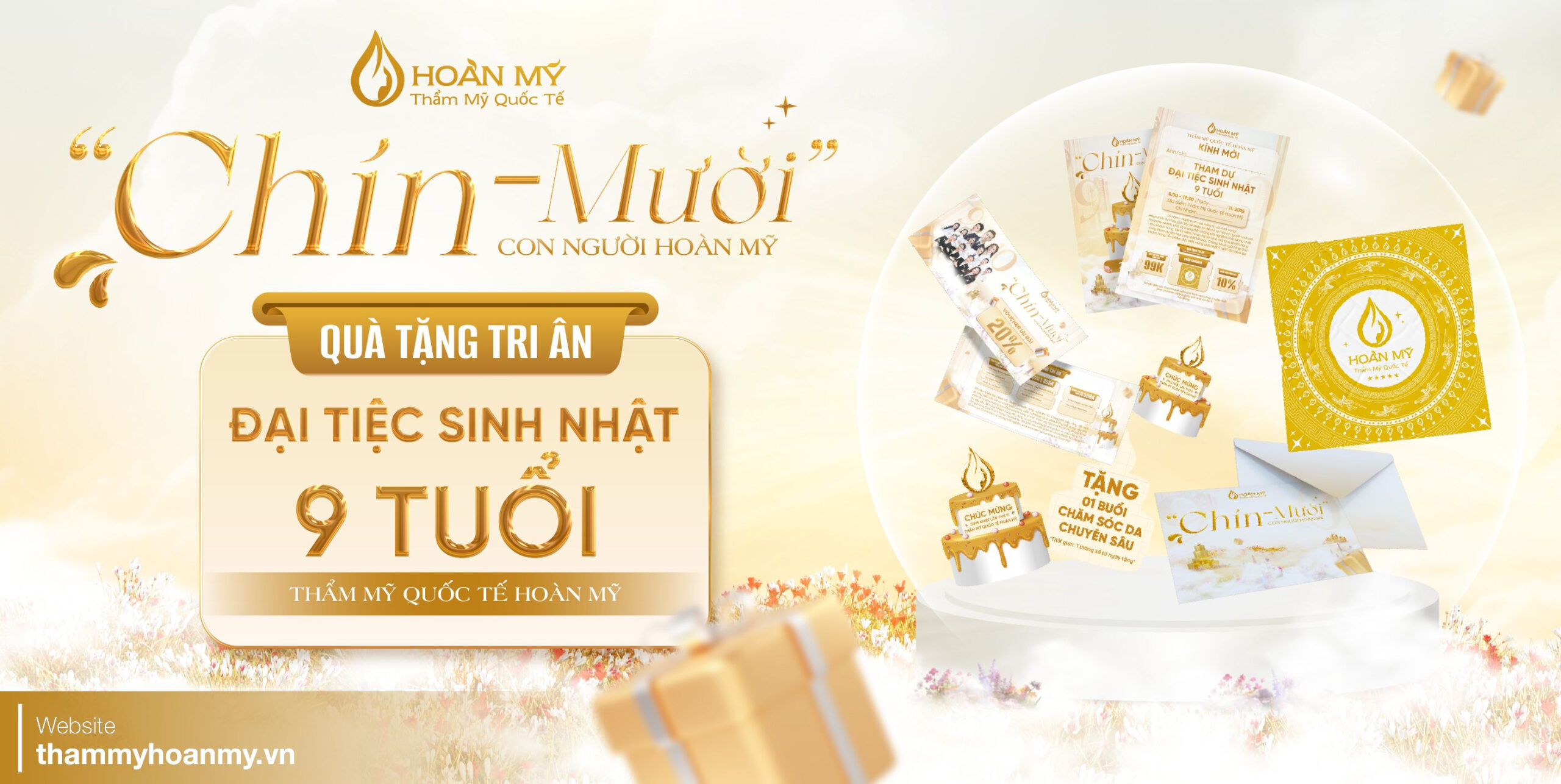 Hoàn Mỹ Tri Ân Khách Hàng Mừng Sinh Nhật 9 Tuổi – Quà Tặng Đặc Biệt