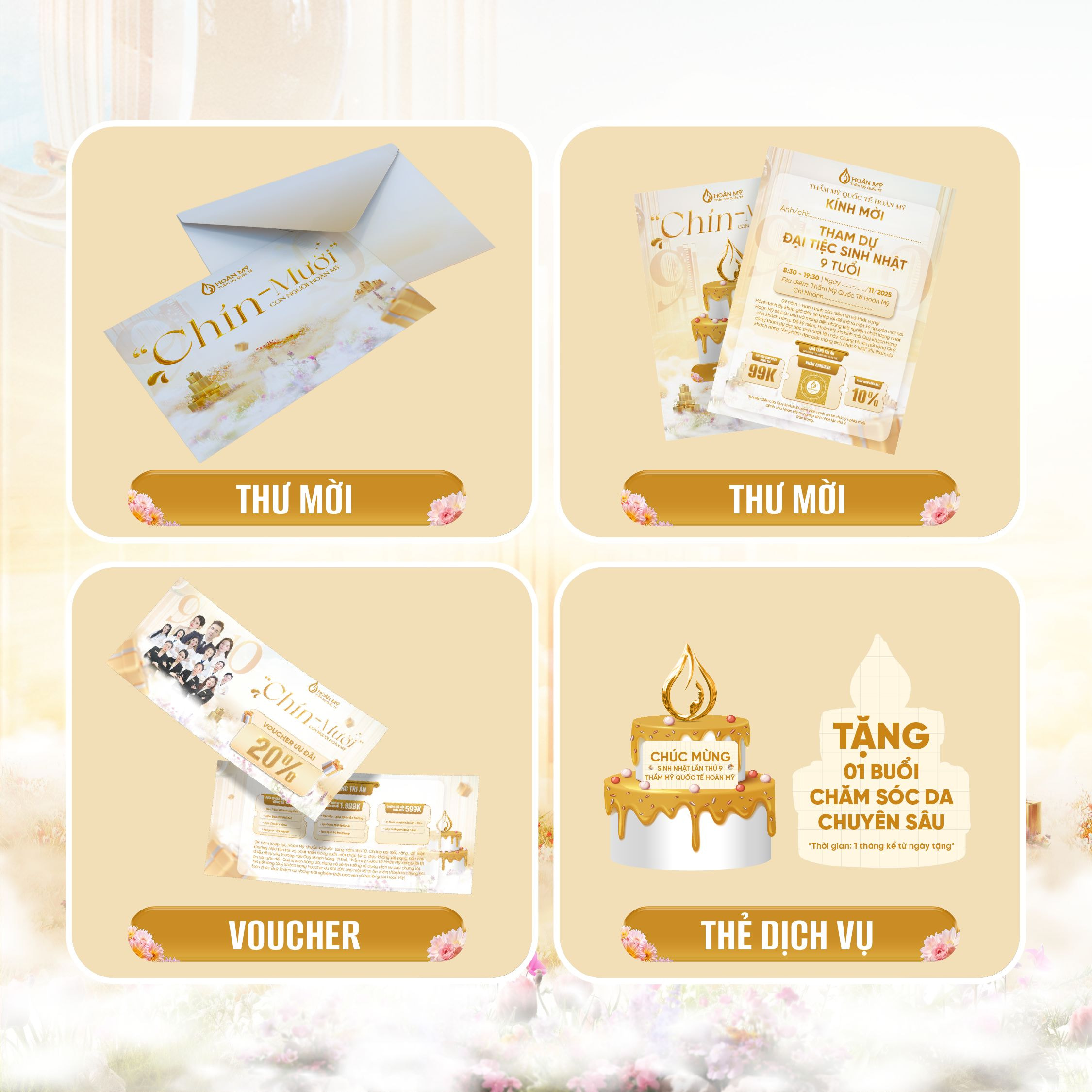 Hoàn Mỹ Mừng Sinh Nhật 9 Năm – Quà Tặng Tri Ân Mỗi Bước Đi Cùng Bạn!