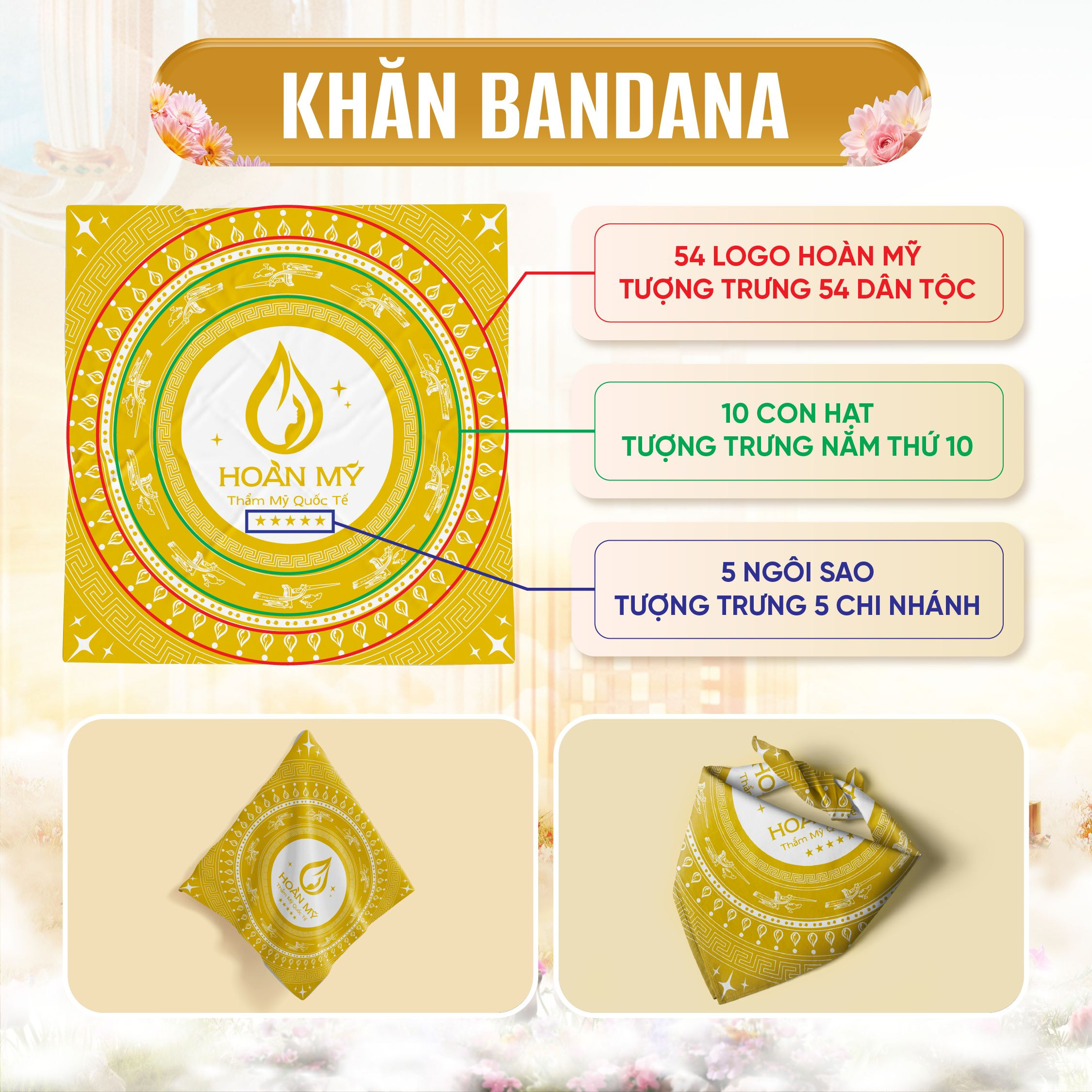 Khăn Bandana Hoàn Mỹ: Món Quà Tri Ân Độc Đáo Từ Hành Trình 9 Năm